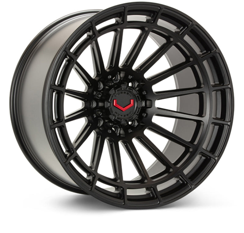 Vossen LCX-01 22x12 - 8x180 - ET44 - Ultra Deep - 124.3 - Satin Black Wheel