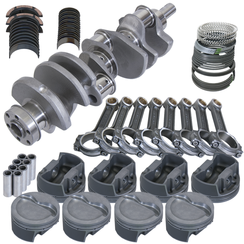 Eagle Ford 351W 4.000in Crank 2.750in Mains 6.250in I-Beam Rods 4.030in Pistons Balanced Assembly