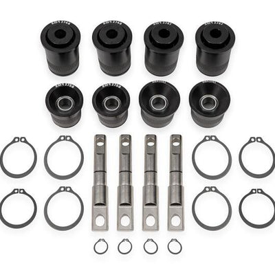 BMR 14-19 Chevrolet Corvette C7 Rear Upper & Lower Control Arm Bearing Kit - Black Anodized