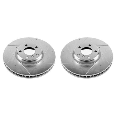 Power Stop 10-17 BMW 535i GT Front Evolution Drilled & Slotted Rotors - Pair