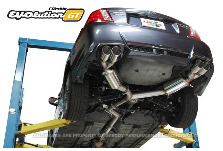 GReddy 11-14 Subaru STI Sedan Evolution GT Exhaust