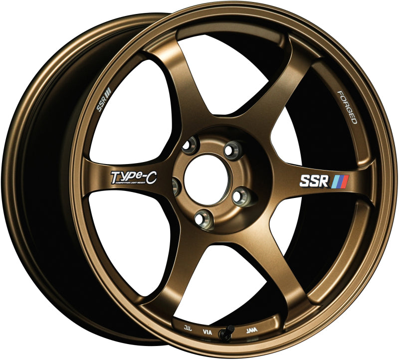 SSR Type-C Forged 18x8.5 +44 5/114.3 - Racing Bronze Wheel