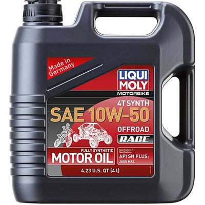 LIQUI MOLY 4L Motorbike 4T Synth SAE 10W50 Offroad Race