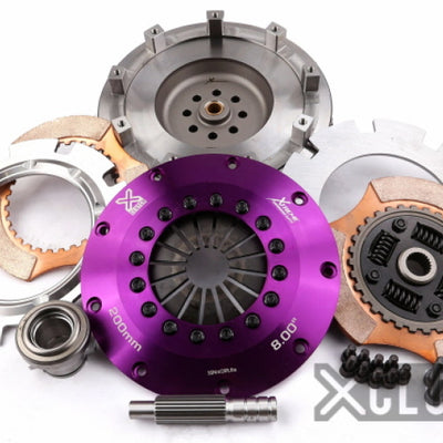 XClutch 99-02 Nissan Silvia S15 2.0L 8in Twin Sprung Ceramic Clutch Kit