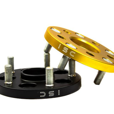 ISC Suspension 5x100 to 5x114 25mm Wheel Adapters Gold - Set of 4