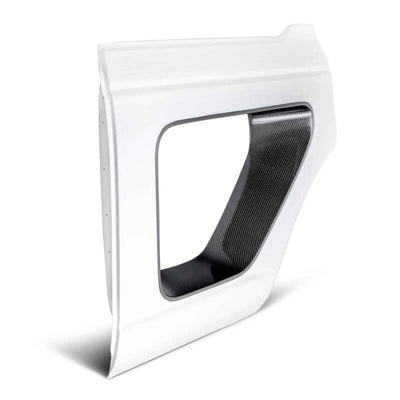 Anderson Composites 21-22 Ford Bronco 4DR Fiberglass Rear Doors (Pair) w/ CF Inserts - Off Road