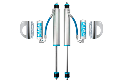 King Shocks 89-97 Toyota Land Cruiser 80 Front 2.5 Dia Remote Res Shock for 0-2in Lift (Pair)