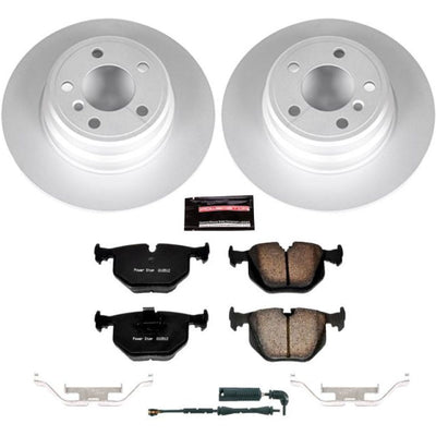 Power Stop 00-06 BMW X5 Rear Z23 Evolution Sport Coated Brake Kit