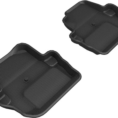 3D MAXpider 18-25 Jeep Wrangler Sport (JL) 2nd Row Floormats - Black