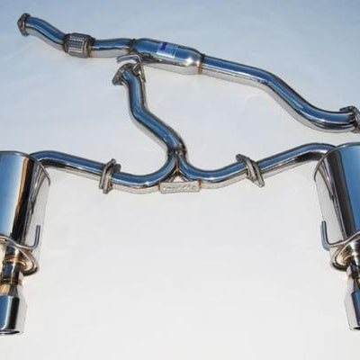 Invidia 11+ STI/WRX Sedan Only 76mm Q300 Stainless Steel Tip Cat-back Exhaust