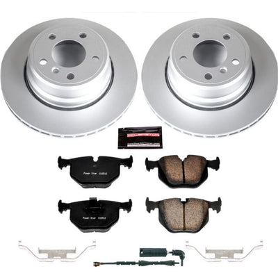 Power Stop 02-06 BMW X5 Rear Z23 Evolution Sport Coated Brake Kit