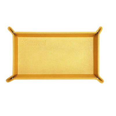 Akrapovic Leather Desk Valet - Yellow