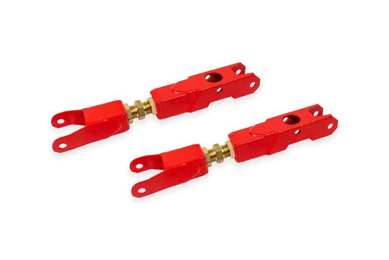 BMR 16-24 Chevrolet Camaro (6th Gen) Adjustable Rear Lower Control Arm - Red