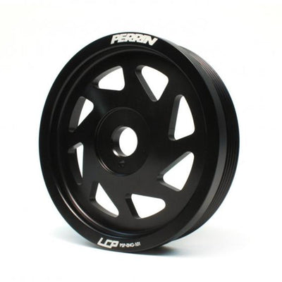 PERRIN 15-18 Subaru WRX / 13-20 BRZ / 14-18 FXT / 13-16 Crosstrek Lightened Crank Pulley - Black