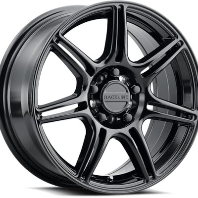 Raceline 148B Apex 20x8.5in / 5X112 BP / 35mm Offset / 66.56mm Bore - Gloss Black