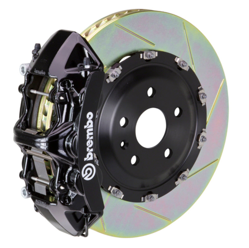 Brembo 25+ BMW X3 30 xDrive (G45) Front GT BBK 6 Piston Cast 380x34 2pc Rotor Slotted Type-1 - Black