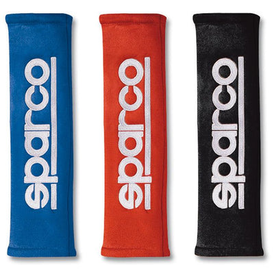 Sparco Belt Pad 2In Alcantara Red