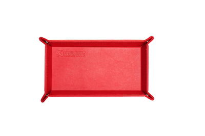 Akrapovic Leather Desk Valet - Red