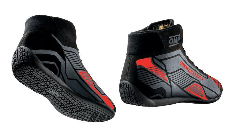 OMP Omp Sport Shoes Fia 8856-2018 Black / Red Sz 38