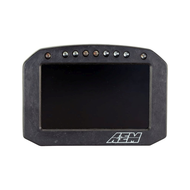 AEM CD-5LG Carbon Logging Flush Digital Dash Display w/ Internal 20Hz GPS & Antenna