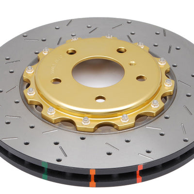 DBA 03-07 350Z / 03-04 G35 w/ Brembo Front Drilled & Slotted 5000 Series 2 Piece Rotor Assembled w/