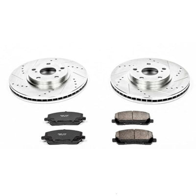 Power Stop 01-07 Toyota Highlander Front Z23 Evolution Sport Brake Kit