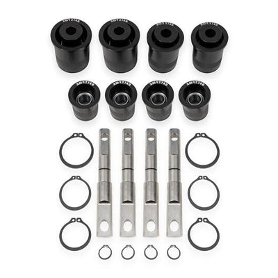 BMR 14-19 Chevrolet Corvette C7 Front Upper & Lower Control Arm Bearing Kit - Black Anodized