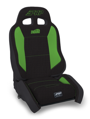 PRP EnduroCrawl Reclining Suspension Seat - Black/Green Tweed - Passenger