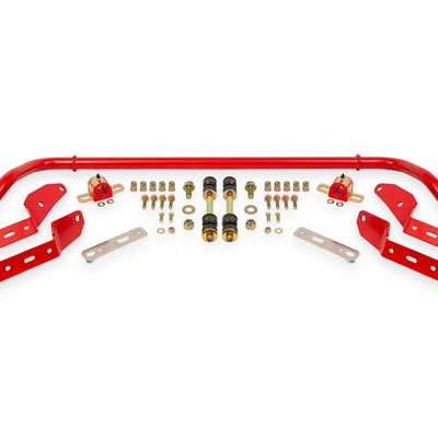 BMR 64-67 GM A-Body 1.25in Hollow 2-Hole Adjustable Front Sway Bar Kit - Red