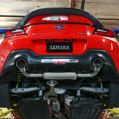 Remark 22+ Subaru BRZ/Toyota GR86 Axle-Back Exhaust - Stainless Single Wall Tips