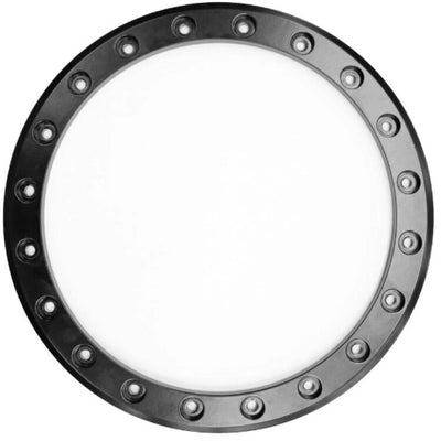 Raceline Beadlock Ring - Ryno -14in - 20 Hole - 12mm - Black