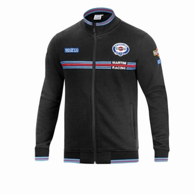 Sparco Full Zip Martini-Racing XS Black