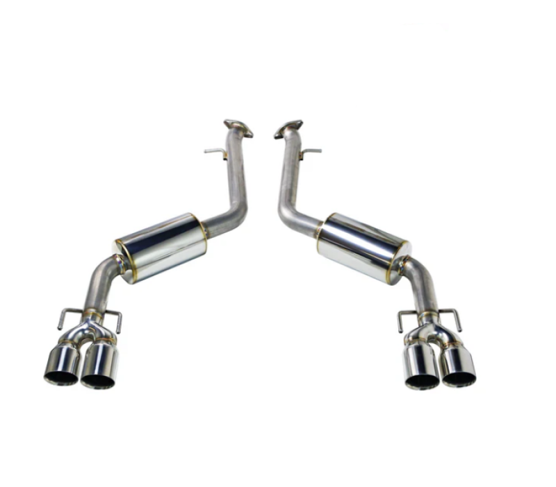 REMARK 17-20 Lexus IS200/300/350 Axleback Exhaust - Stainless Double Wall Tip (Muffler Version)
