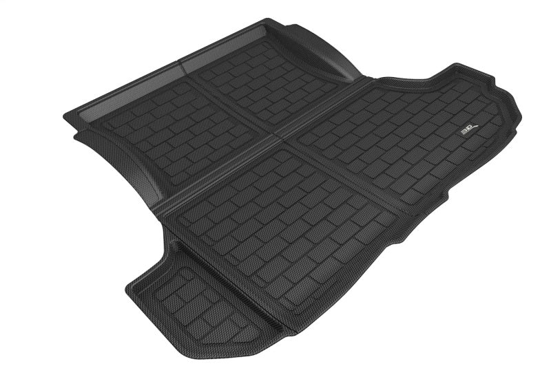 3D MAXpider 11-23 Dodge Challenger Kagu Black Cross Fold Cargo Liner