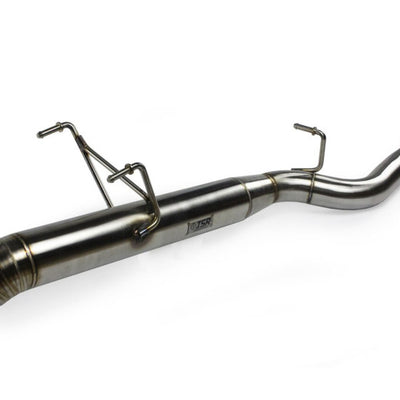 ISR Performance Series II - EP Single Tip Blast Pipe Exhaust - Resonated - 89-94 Nissan 240sx (S13)