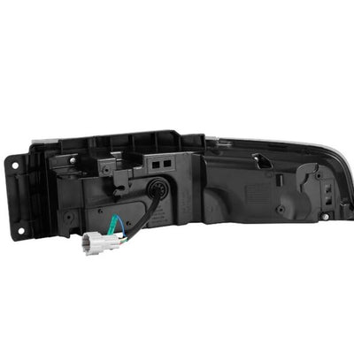 AlphaRex 23-25 Nissan Z Nova-Series Quad-Loop Style Prismatic LED Tail Lights - Alpha Black