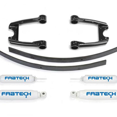 Fabtech 84-95 Toyota P/U 2WD 3.5in Perf Sys w/Perf Shks