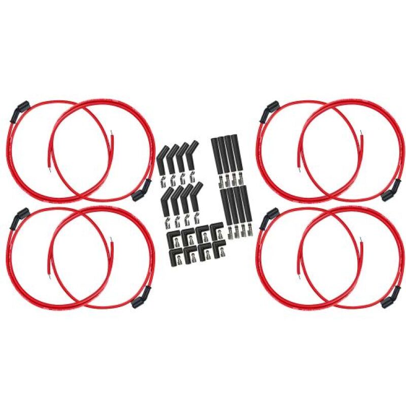Moroso GM LS/LT Universal 8mm Ultra Ignition Wire Set - Red
