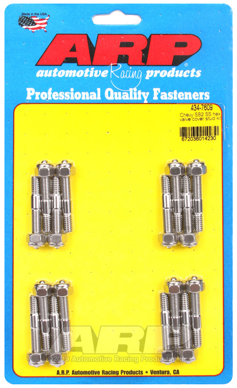 ARP Chevy SB2 SS Hex Valve Cover Stud Kit