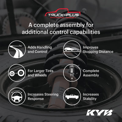 KYB 16-23 Toyota Tacoma 4WD Truck-Plus Performance Upgrade - Front Left