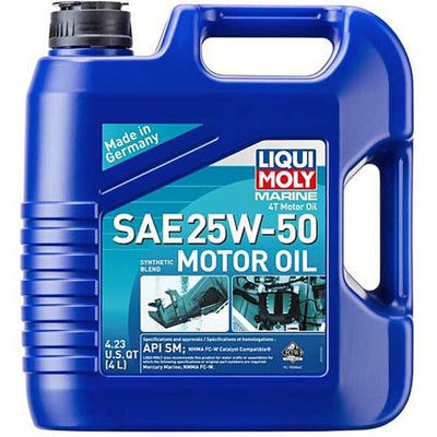 LIQUI MOLY 4L Marine 4T Motor Oil SAE 25W50