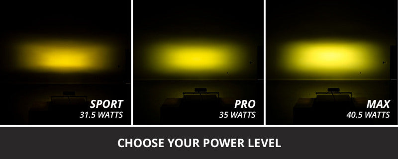 Diode Dynamics SS6 Max Yellow Combo Flush ABL (single) 3000K