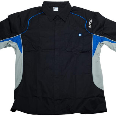 Sparco T-Shirt Circuit Tri Gray Large