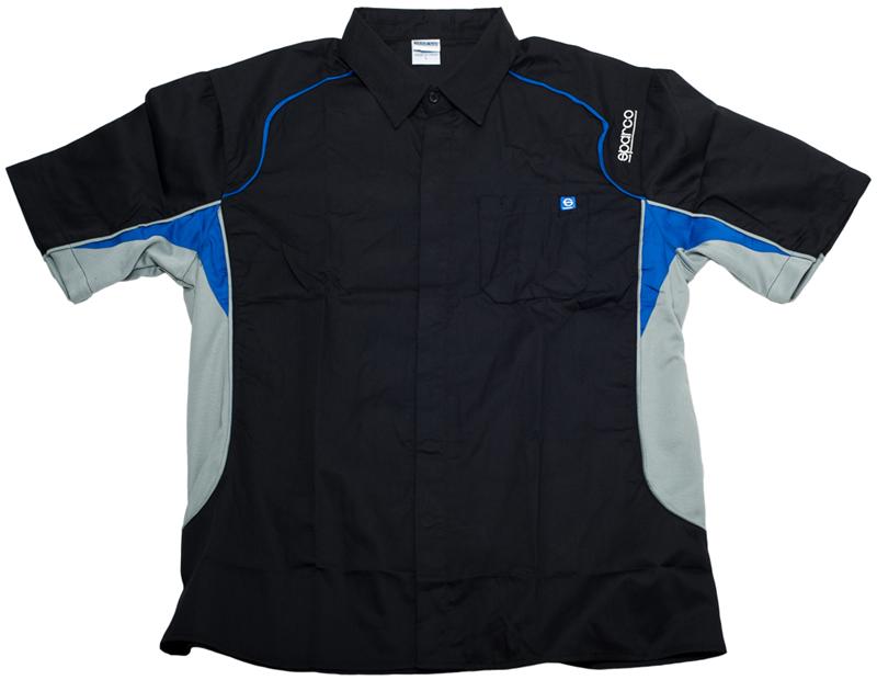 Sparco T-Shirt Circuit Tri Charcoal Large
