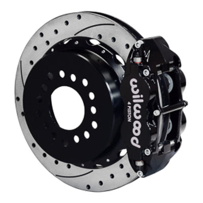 Wilwood Narrow Superlite 4R Rear Kit 14in Drilled G-Body W/ 2.62in Axle Offset