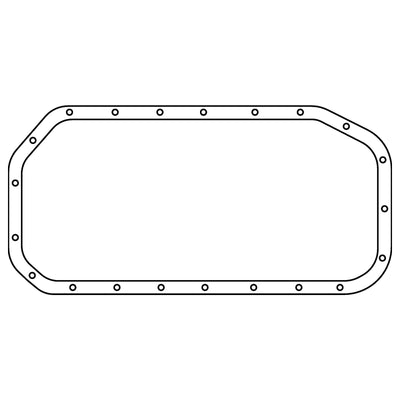 Cometic Gasket BMW M10B18/M10B20/S14B20 .062in Fiber Oil Pan Gasket - Upper
