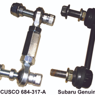 Cusco Sway Bar Link Rear Pillow Ball Fixed Length Non-Adjustable BP9 Legacy-GT