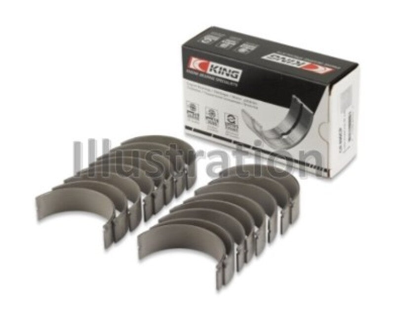 King Engine Bearings GM 6.6L V8 Duramax Diesel L5P Late Rod Bearings - Size +0.50mm
