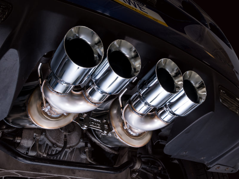AWE Tuning C6 Chevrolet Corvette Z06/ZR1 Touring Edition Axle-Back Exhaust w/ Chrome Silver Tips