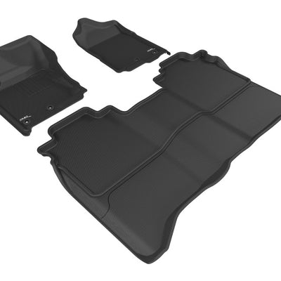 3D MAXpider 16-24 Nissan Titan Crew Cab Kagu Black R1 R2 (Without Storage Box)